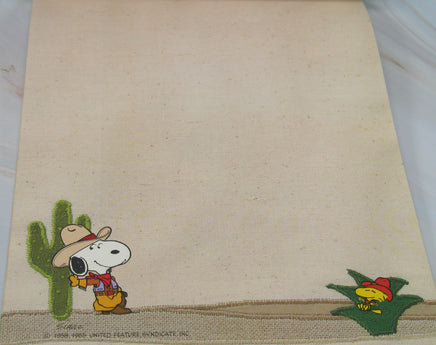 Snoopy Cowboy Vintage Stationery Pad - snoopn4pnuts.com