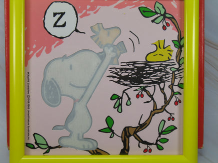 Snoopy Artist Framed Craft Kit - RARE Japanese Sample! - snoopn4pnuts.com