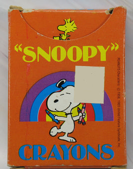 Snoopy Crayons Set (2 Crayons Lightly Used) - snoopn4pnuts.com