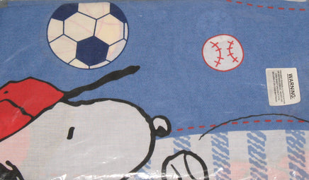 Lambs & Ivy Snoopy Sports Fitted Crib Sheet - snoopn4pnuts.com