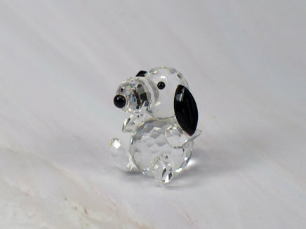 Silver Deer Vintage Crystal Mini Snoopy Figurine - RARE! - snoopn4pnuts.com