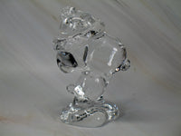 Snoopy Sasaki Crystal Figurine Wearing Winter Hat and Wondering..... - snoopn4pnuts.com
