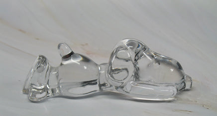 Snoopy Sasaki Crystal Figurine - Sleepy Snoopy (Near Mint) - snoopn4pnuts.com