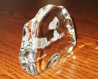 Snoopy Cut Glass With Etched Images - Stunning! - snoopn4pnuts.com