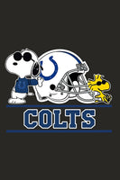 Peanuts Snoopy Double-Sided Flag - Indianapolis Colts Football