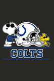 Peanuts Snoopy Double-Sided Flag - Indianapolis Colts Football