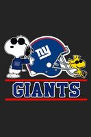 Peanuts Snoopy Double - Sided Flag - New York Giants Football - snoopn4pnuts.com