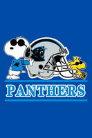 Peanuts Snoopy Double - Sided Flag - Carolina Panthers Football - snoopn4pnuts.com