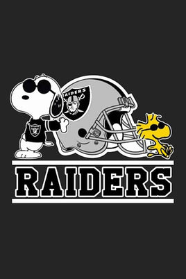 Peanuts Snoopy Double - Sided Flag - Las Vegas Raiders Football - snoopn4pnuts.com