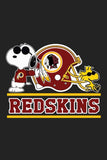 Peanuts Snoopy Double-Sided Flag - Washington Redskins Football