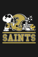 Peanuts Snoopy Double - Sided Flag - New Orleans Saints Football - snoopn4pnuts.com