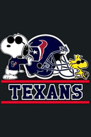 Peanuts Snoopy Double - Sided Flag - Houston Texans Football - snoopn4pnuts.com