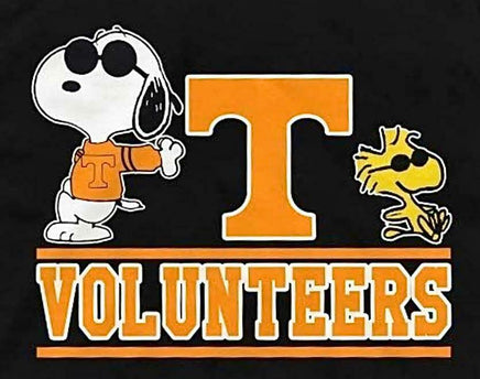 Snoopy College Football Indoor/Outdoor Waterproof Vinyl Decal - Tennessee Volunteers - snoopn4pnuts.com