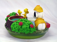 Detective Snoopy and Friends Acrylic Figurine - Chocolate Chip Cookies (Repaired) Great For Holding Change or Keys! - snoopn4pnuts.com