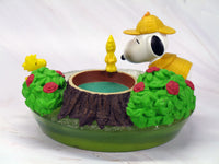 Detective Snoopy and Friends Acrylic Figurine - Chocolate Chip Cookies (Repaired) Great For Holding Change or Keys! - snoopn4pnuts.com