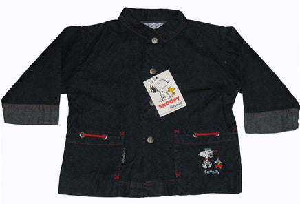 Snoopy Toddler Embroidered Denim Jacket (12 Months - Runs Big) - snoopn4pnuts.com