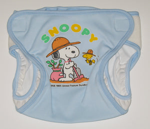 Snoopy Adjustable/Expandable Diaper Cover - Rare!