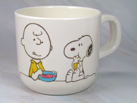 Snoopy 5 - Piece Children's Melamine Dish and Utensil Set - RARE! Japanese Sample! - snoopn4pnuts.com