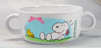 Snoopy Vintage 9 - Piece Melamine Infant and Toddler Dining Set With Serving Tray - A Great Gift! - snoopn4pnuts.com