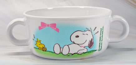 Snoopy Vintage 9 - Piece Melamine Infant and Toddler Dining Set With Serving Tray - A Great Gift! - snoopn4pnuts.com