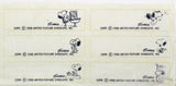 Snoopy Vintage 3-Ring Notebook (Binder) Dividers and Labels