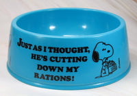 Snoopy Vintage Dog Bowl (Large)