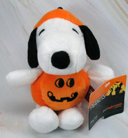Snoopy Halloween Plush Hanging Squeaker Doll / Pet Toy - Jack O' Lantern