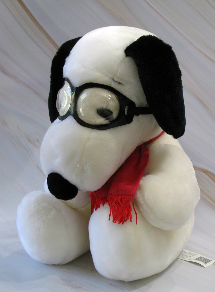 Snoopy Plush Doll As The Flying Ace