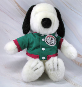 Snoopy Plush Doll Wearing Embroidered Jacket - Super Soft! - snoopn4pnuts.com