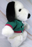 Snoopy Plush Doll Wearing Embroidered Jacket - Super Soft!