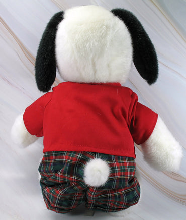 Snoopy Plush Doll Wearing Crest - Embroidered Jacket - Super Soft! - snoopn4pnuts.com