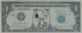 Snoopy Dollar Bill (Play Money)