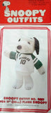 Snoopy 11" Plush Doll Knit Shirt - Beagles Sports Jersey   ON SALE!