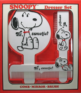 Snoopy Vintage 3 - Piece Dresser Set - snoopn4pnuts.com
