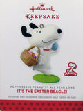 Snoopy Easter Beagle Christmas Ornament - 9th In Monthly Series