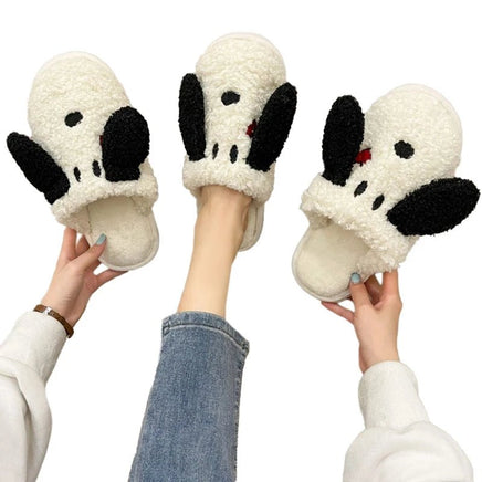 Snoopy Head Plush Slip - On Slippers (Medium) - snoopn4pnuts.com