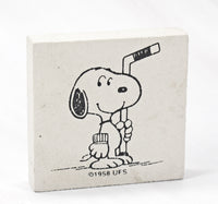 Snoopy Vintage Hockey Eraser - snoopn4pnuts.com