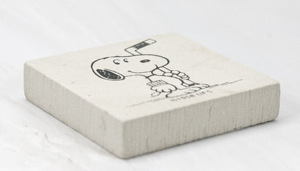 Snoopy Vintage Hockey Eraser - snoopn4pnuts.com