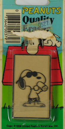 Snoopy Joe Cool Eraser - snoopn4pnuts.com