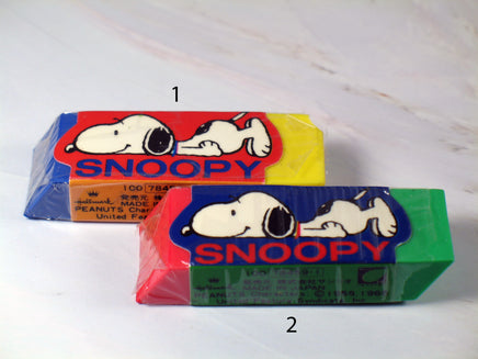 Snoopy Vintage 2 - Color Eraser With Sloped Ends By Hallmark - snoopn4pnuts.com