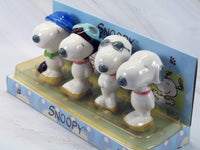 Snoopy 4 - Piece Porcelain Figurine Set - RARE! - snoopn4pnuts.com