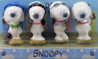 Snoopy 4 - Piece Porcelain Figurine Set - RARE! - snoopn4pnuts.com