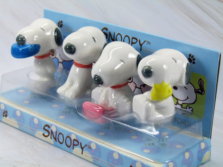 Snoopy 4 - Piece Porcelain Figurine Set - RARE! - snoopn4pnuts.com