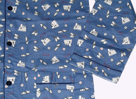 Snoopy Imported Unisex Flannel Pajamas - Size Small (Runs Big) - snoopn4pnuts.com