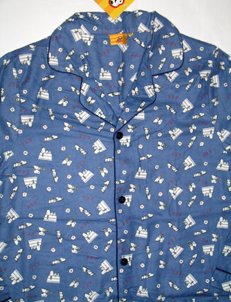 Snoopy Imported Unisex Flannel Pajamas - Size Small (Runs Big) - snoopn4pnuts.com