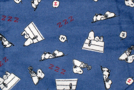 Snoopy Imported Unisex Flannel Pajamas - Size Small (Runs Big) - snoopn4pnuts.com