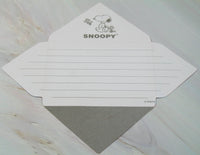 Snoopy Mini Folding Note Card Set - 20 Cards! (No Envelope Required!) - snoopn4pnuts.com