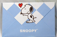 Snoopy Mini Folding Note Card Set - 20 Cards! (No Envelope Required!) - snoopn4pnuts.com