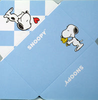 Snoopy Mini Folding Note Card Set - 20 Cards! (No Envelope Required!) - snoopn4pnuts.com