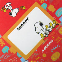 Snoopy Mini Folding Note Card Set - 20 Cards! (No Envelope Required!) - snoopn4pnuts.com
